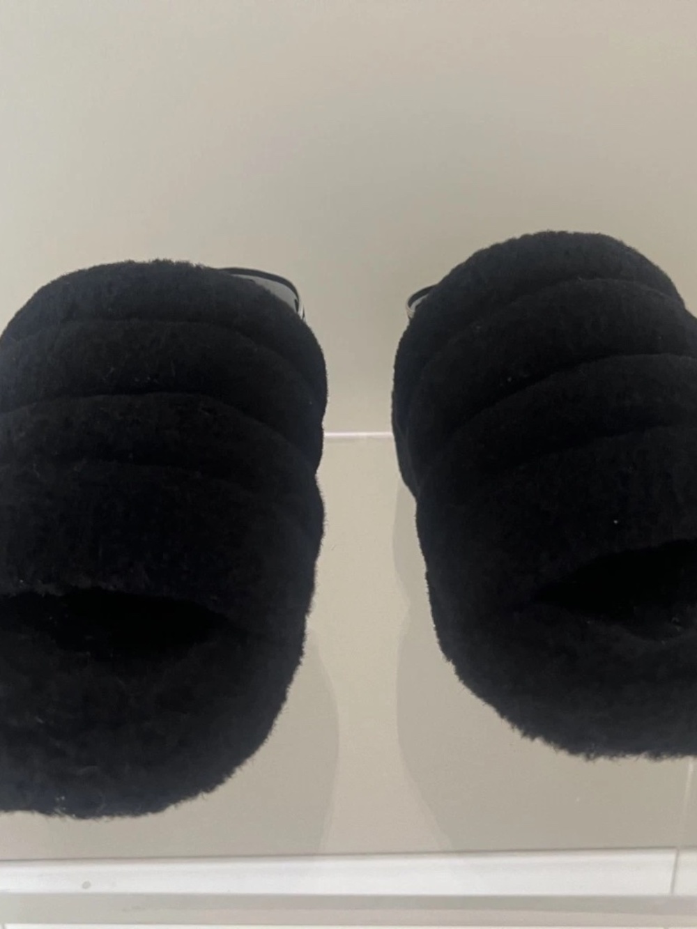 UGG black slippers Womens size 6
